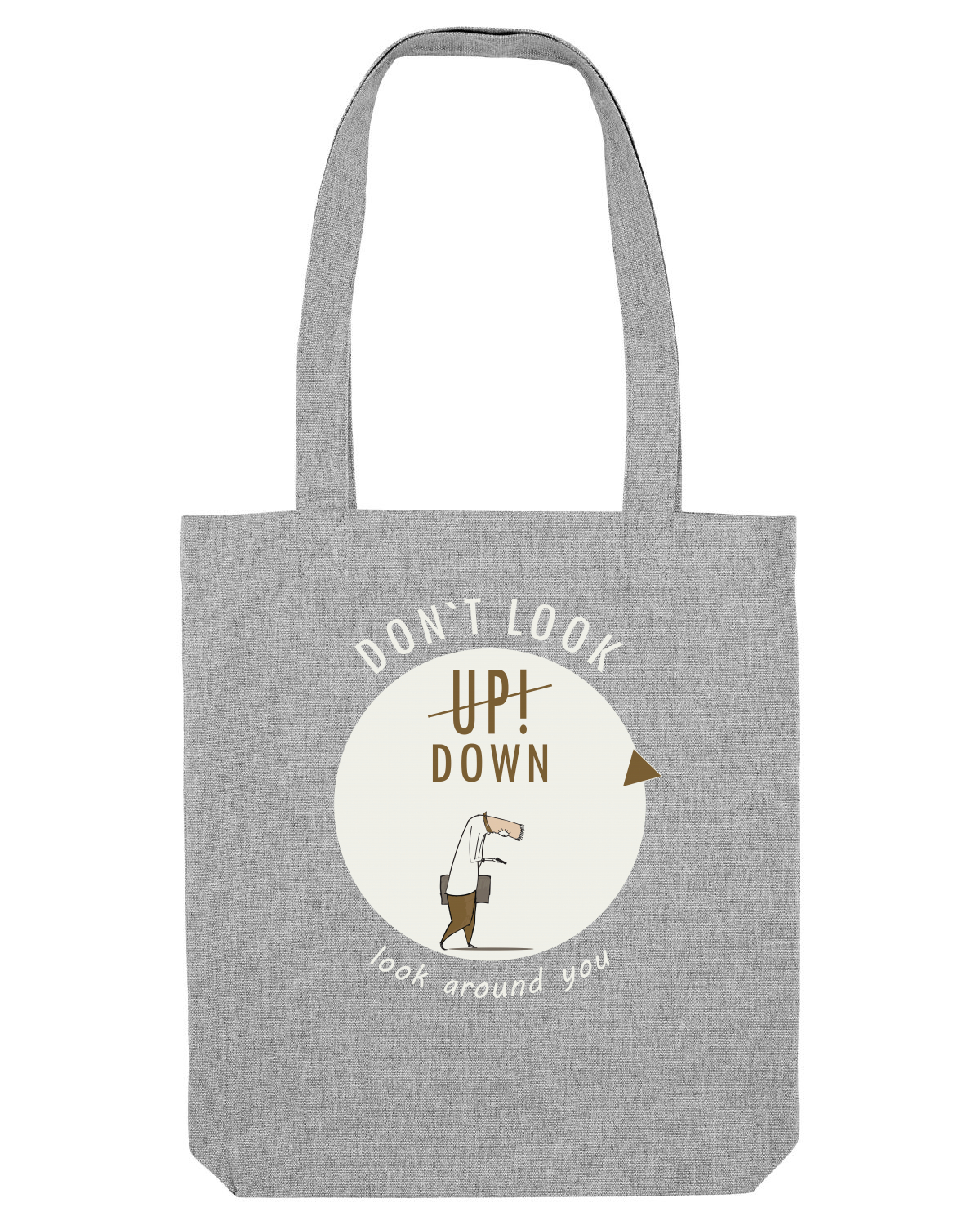 Sacoșă textilă Heather Grey