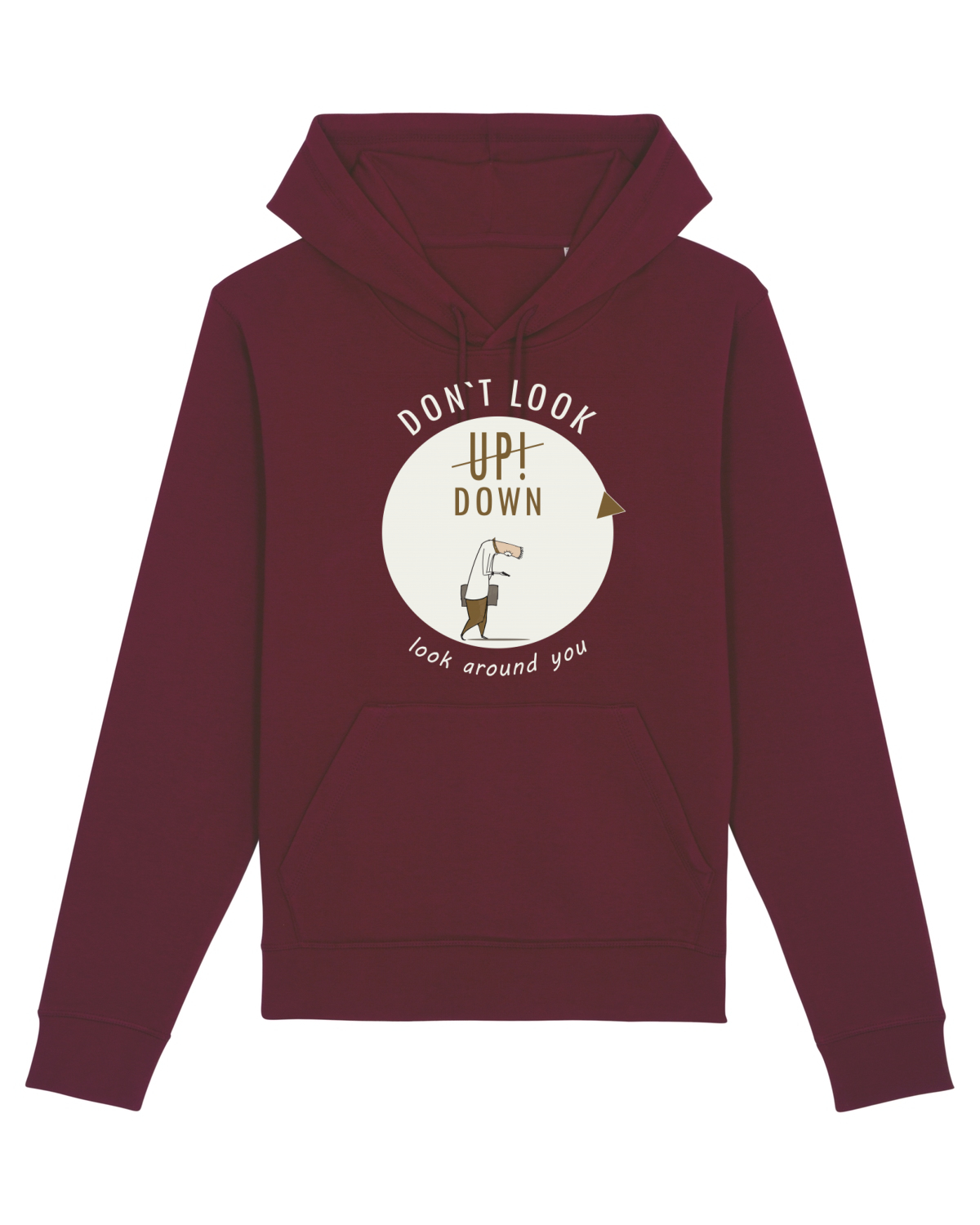 Hanorac Unisex Drummer Burgundy