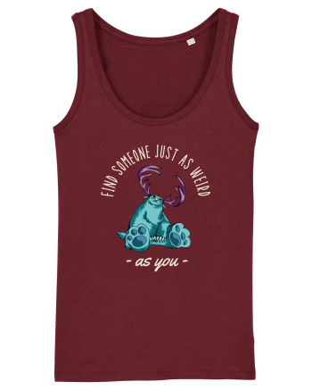 Pentru cupluri - Find someone just as weird as you 4 Burgundy