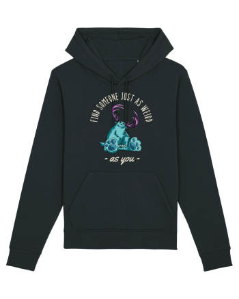 Pentru cupluri - Find someone just as weird as you 4 Black