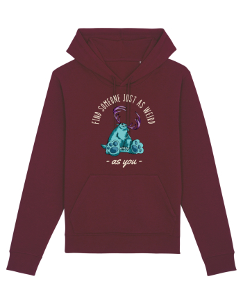 Pentru cupluri - Find someone just as weird as you 4 Burgundy