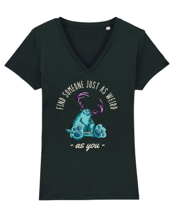 Pentru cupluri - Find someone just as weird as you 4 Black