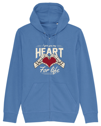 De ziua îndrăgostiților - I give you my heart for life - dark colors Bright Blue