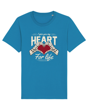 De ziua îndrăgostiților - I give you my heart for life - dark colors Azur