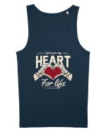 De ziua îndrăgostiților - I give you my heart for life - dark colors Maiou Bărbat Runs
