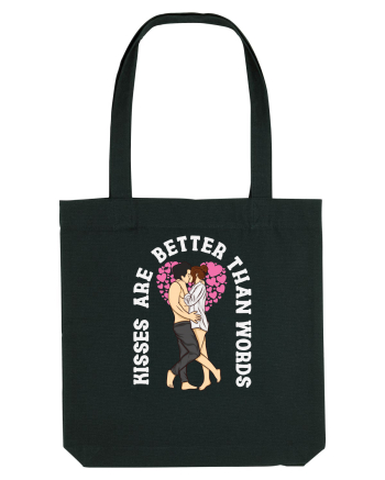 De ziua îndrăgostiților - Kisses are better than words - dark colors Black