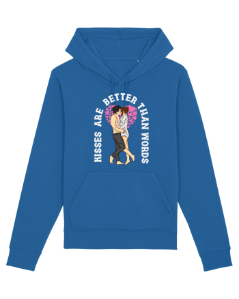 De ziua îndrăgostiților - Kisses are better than words - dark colors Royal Blue