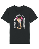 De ziua îndrăgostiților - Kisses are better than words - dark colors Tricou mânecă scurtă Unisex Rocker