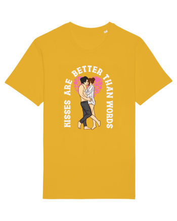 De ziua îndrăgostiților - Kisses are better than words - dark colors Spectra Yellow