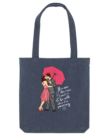 De ziua îndrăgostiților - You are the one I want to be with - dark colors Midnight Blue