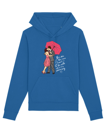 De ziua îndrăgostiților - You are the one I want to be with - dark colors Royal Blue