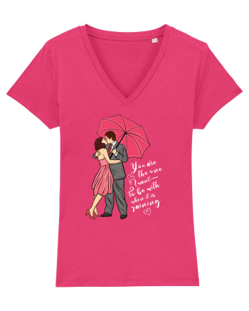 De ziua îndrăgostiților - You are the one I want to be with - dark colors Raspberry