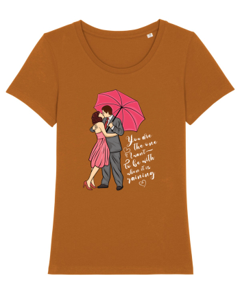 De ziua îndrăgostiților - You are the one I want to be with - dark colors Roasted Orange