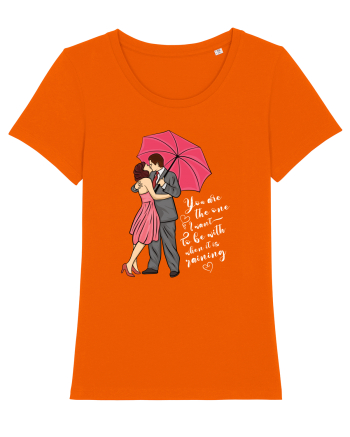 De ziua îndrăgostiților - You are the one I want to be with - dark colors Bright Orange
