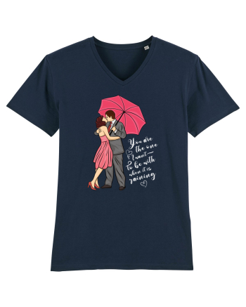De ziua îndrăgostiților - You are the one I want to be with - dark colors French Navy