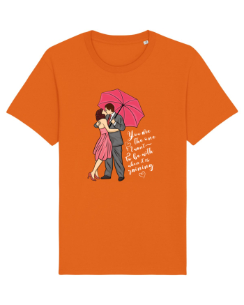 De ziua îndrăgostiților - You are the one I want to be with - dark colors Bright Orange