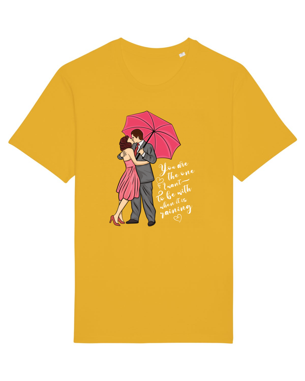 Tricou mânecă scurtă Unisex Rocker Spectra Yellow