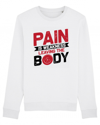 Pain Is Weakness Leaving the Body White