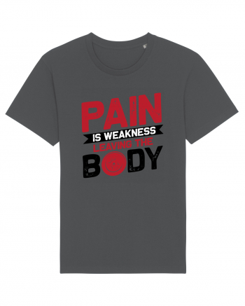 Pain Is Weakness Leaving the Body Anthracite