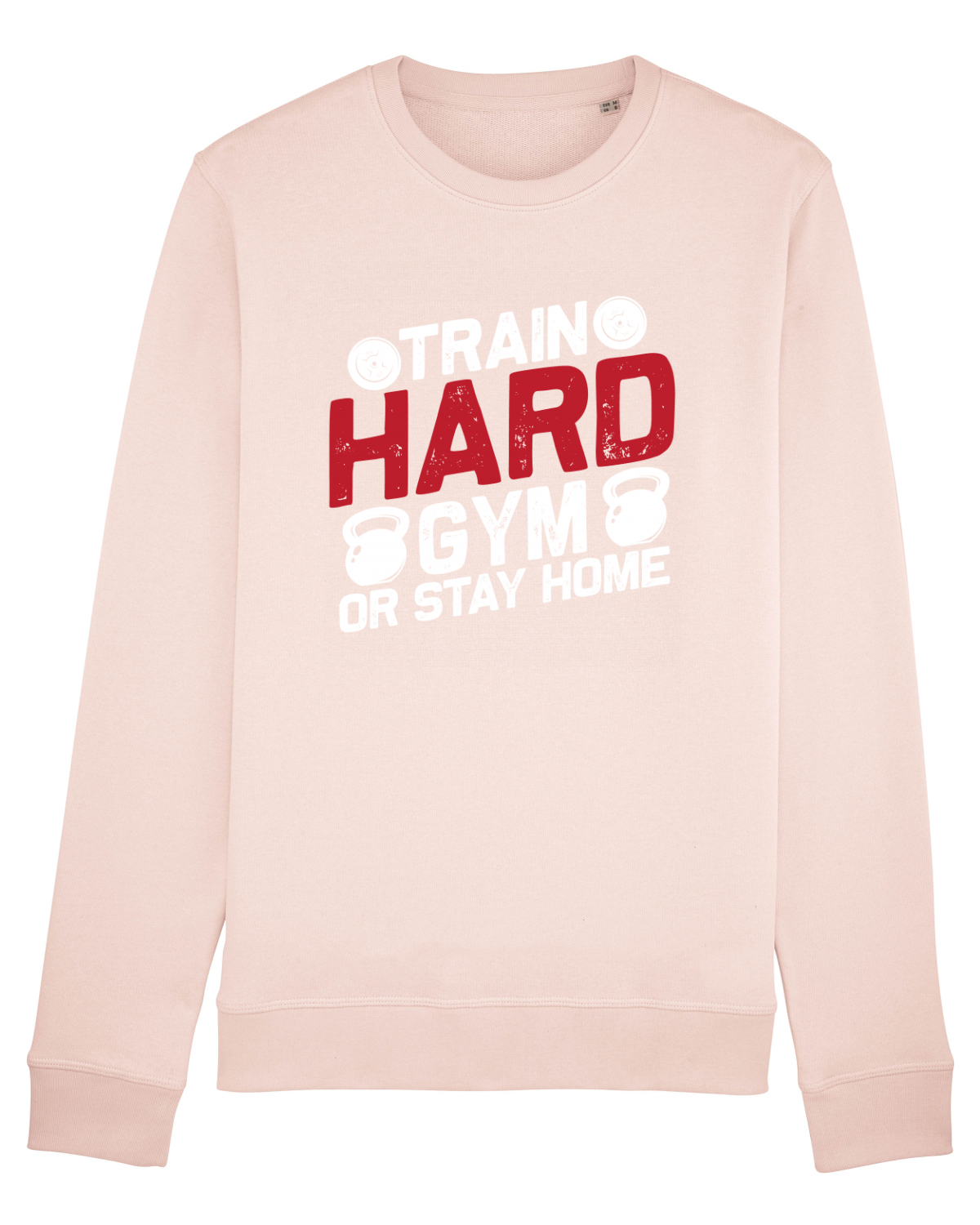 Bluză mânecă lungă Unisex Rise Candy Pink
