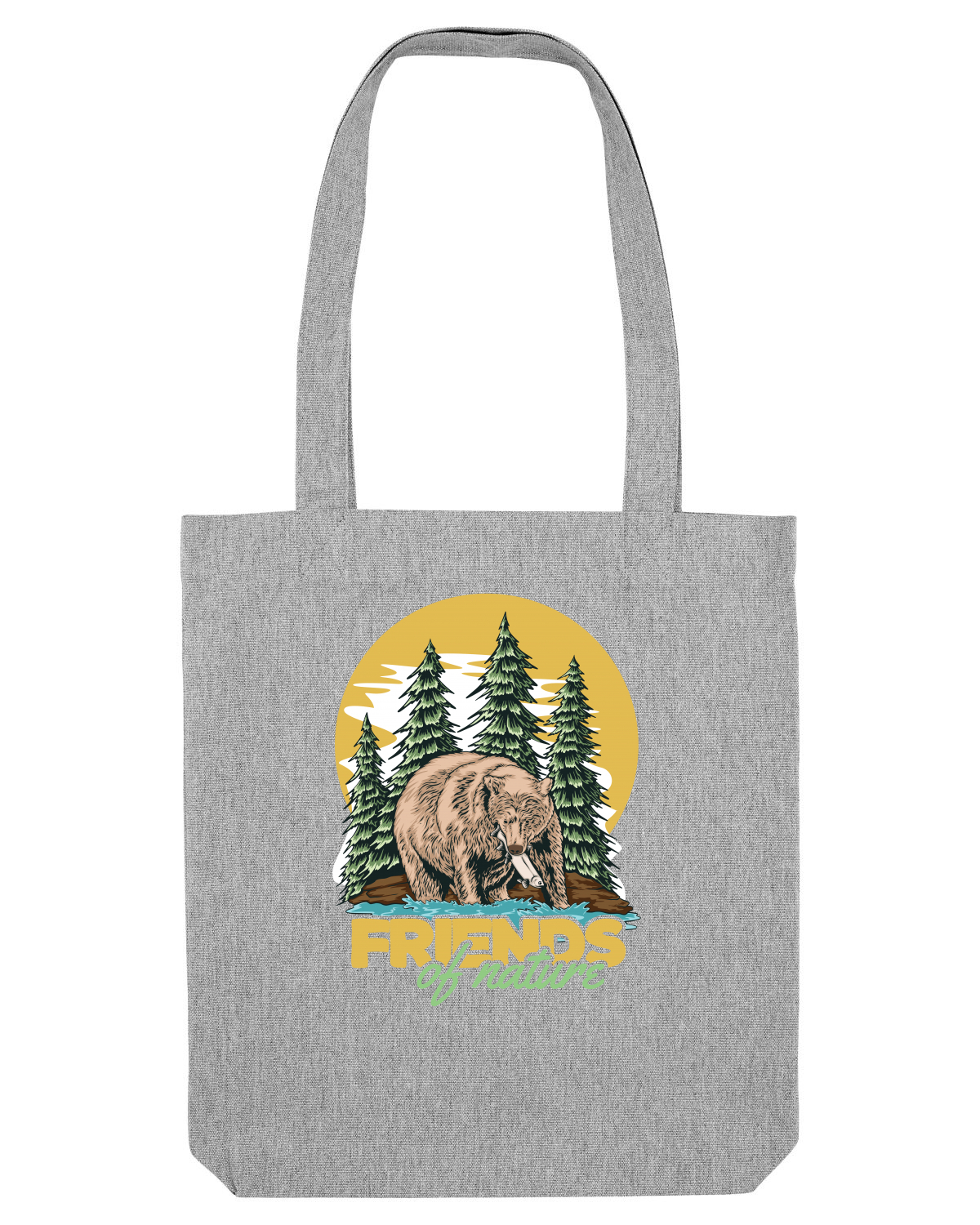 Sacoșă textilă Heather Grey