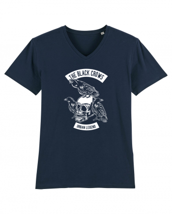 The Black Crows Skull White French Navy