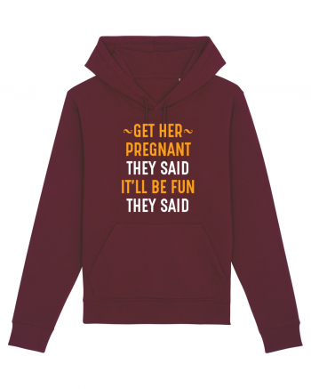 PREGNANT Burgundy