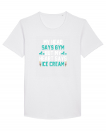 ICE CREAM Tricou mânecă scurtă guler larg Bărbat Skater