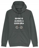 BIKING Hanorac cu fermoar Unisex Connector
