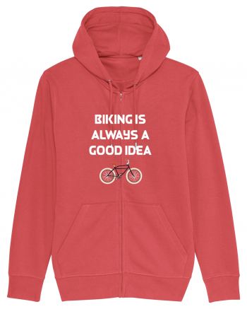 BIKING Carmine Red