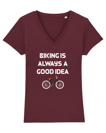 BIKING Burgundy