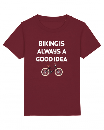 BIKING Burgundy