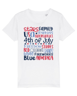 4th Of July Tricou mânecă scurtă  Copii Mini Creator
