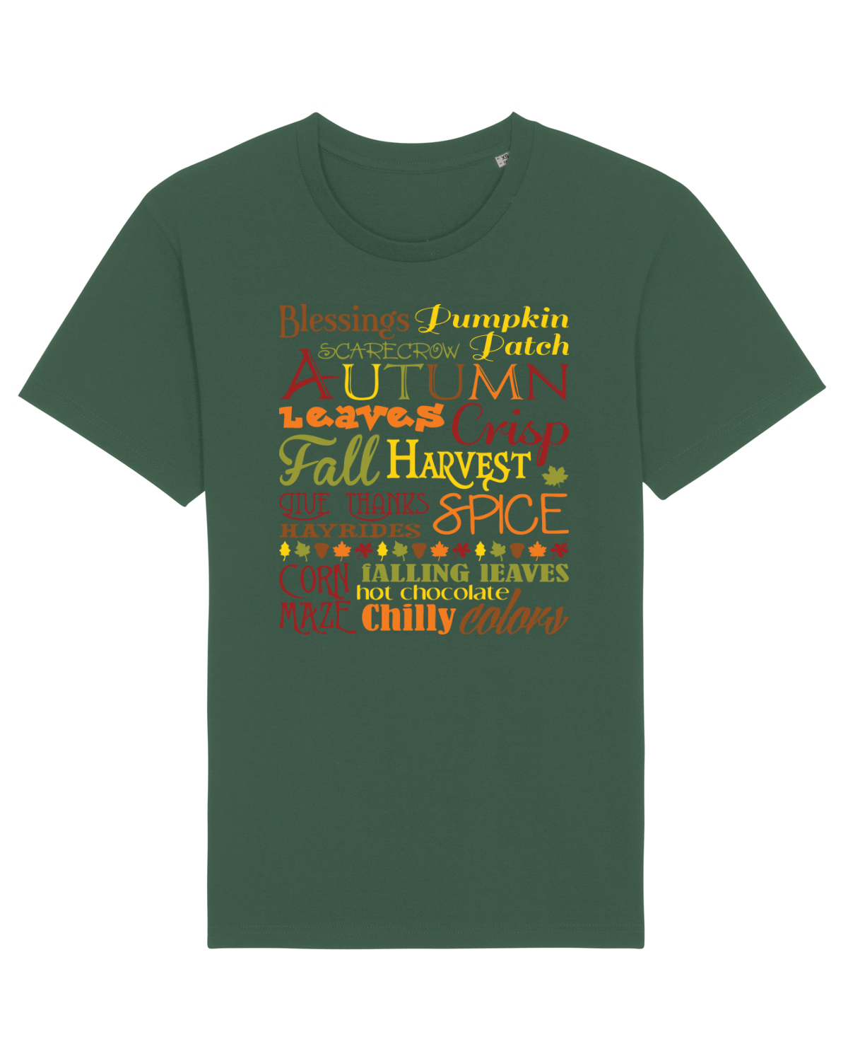 Tricou mânecă scurtă Unisex Rocker Bottle Green