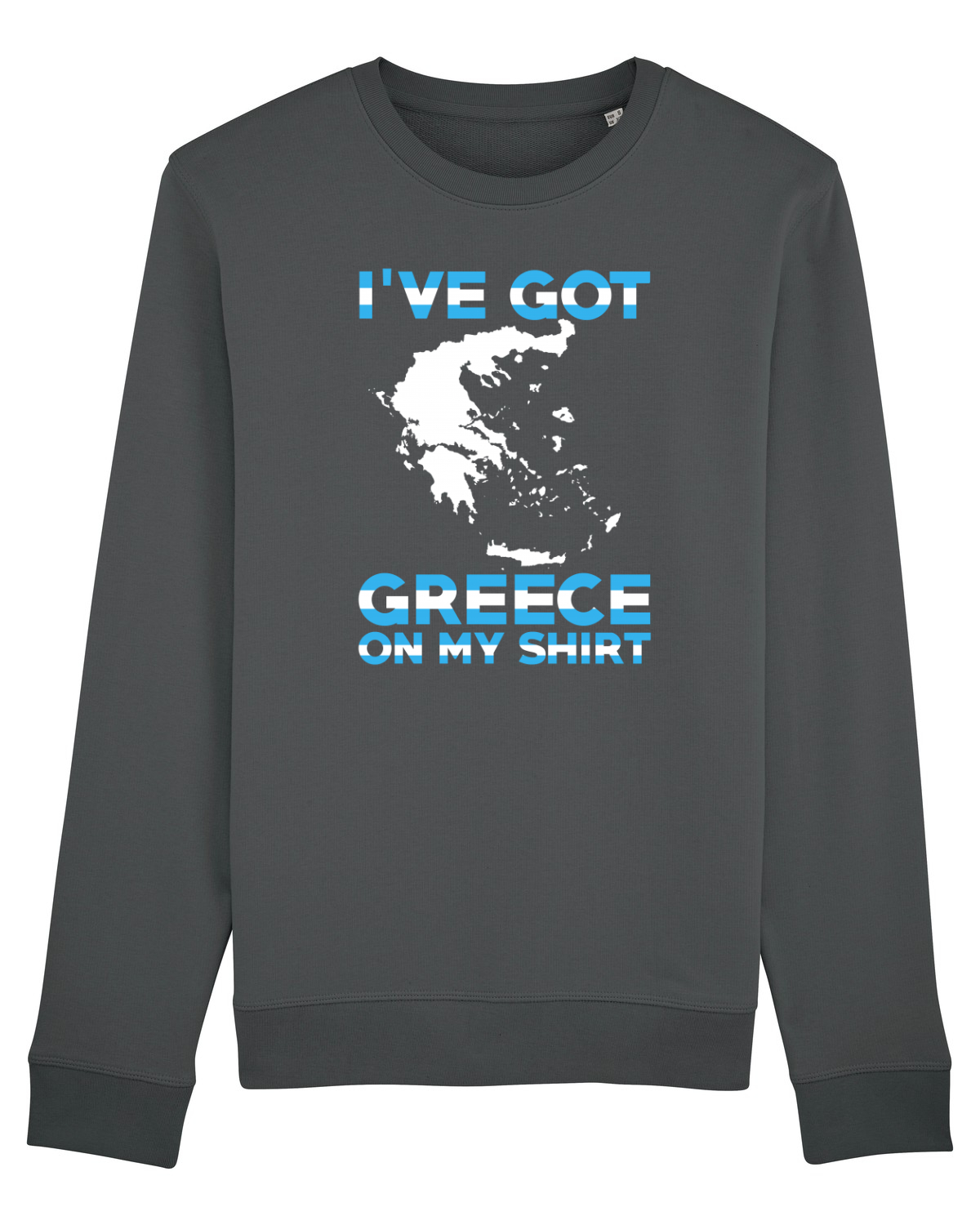 Bluză mânecă lungă Unisex Rise Anthracite