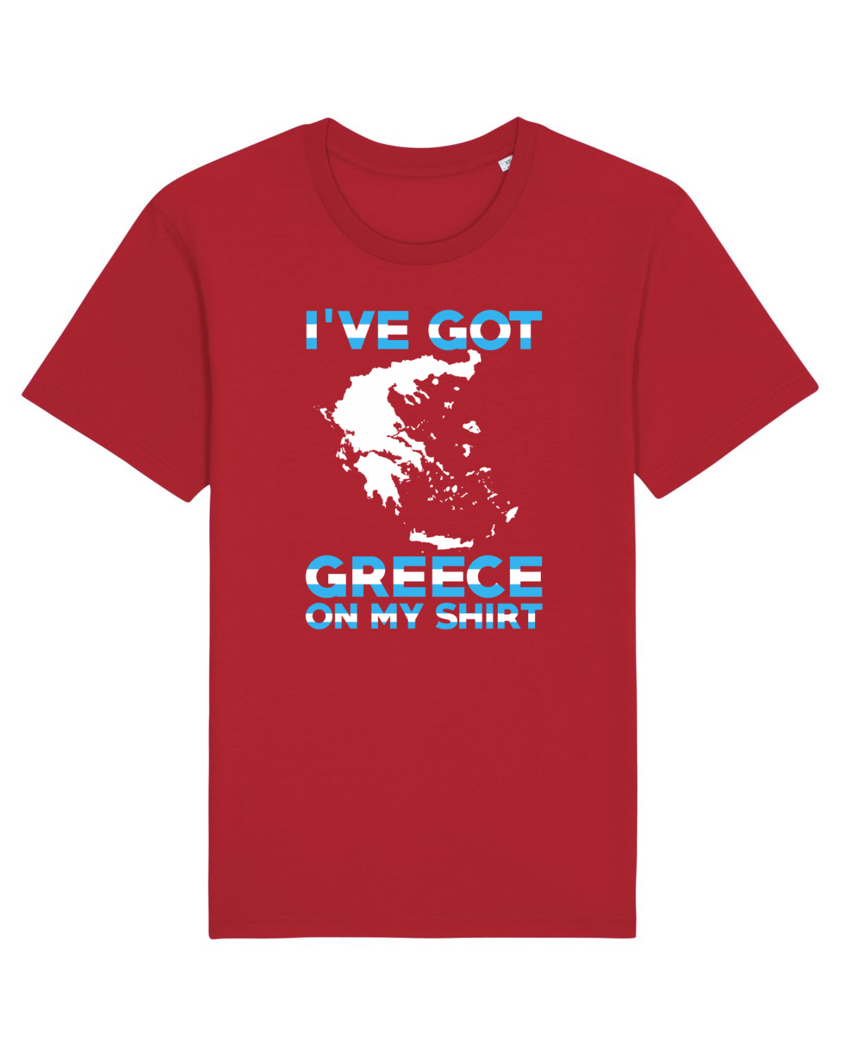 Tricou mânecă scurtă Unisex Rocker Red