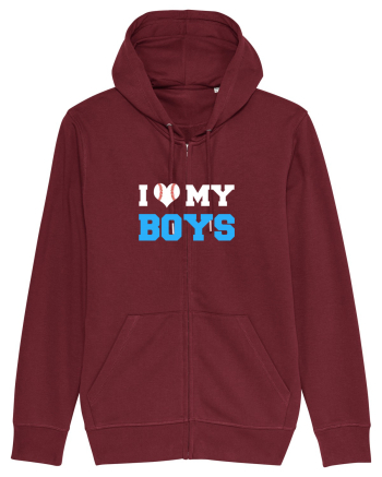 BASEBALL MOM Burgundy