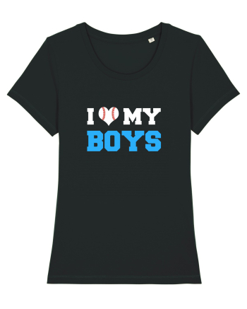 BASEBALL MOM Black