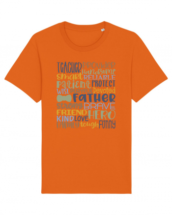 Father's Day Bright Orange