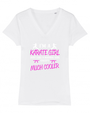 KARATE GIRL White