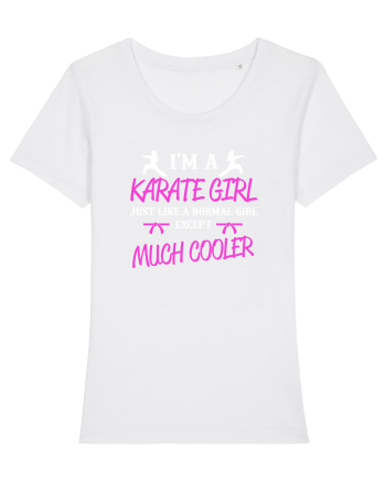 KARATE GIRL White