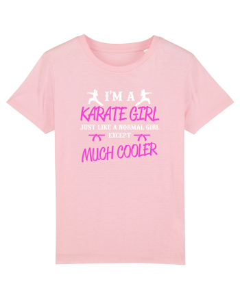 KARATE GIRL Cotton Pink