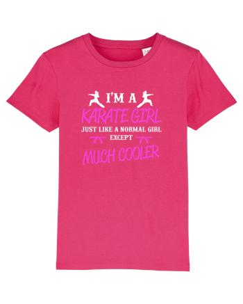 KARATE GIRL Raspberry