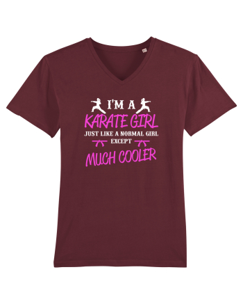 KARATE GIRL Burgundy