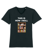 LIBRARIAN Tricou mânecă scurtă guler V Bărbat Presenter