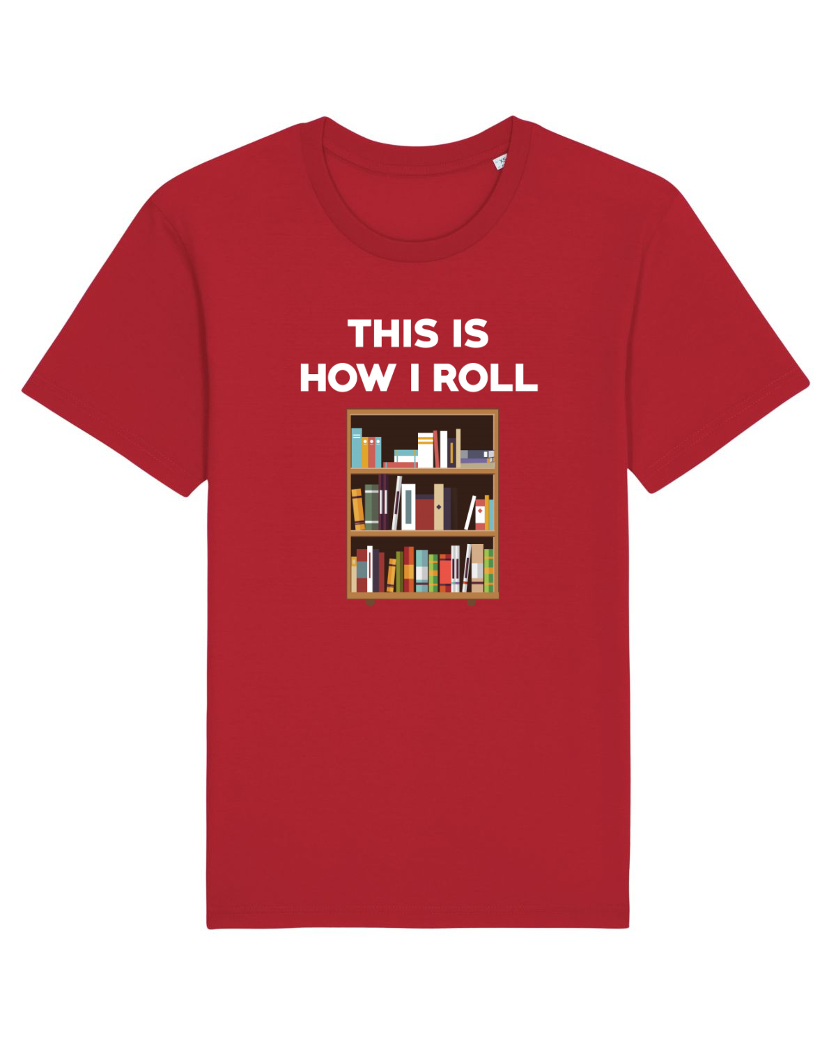 Tricou mânecă scurtă Unisex Rocker Red