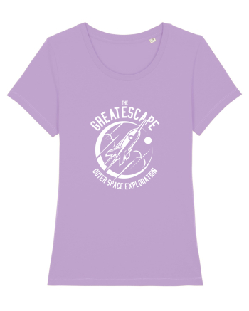 Spaceship Exploration White Lavender Dawn