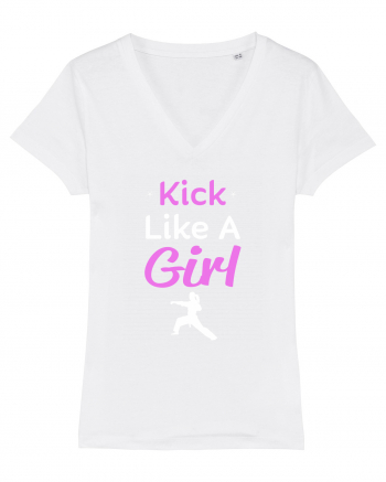 KARATE GIRL White