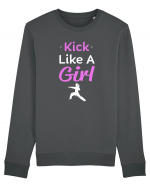 KARATE GIRL Bluză mânecă lungă Unisex Rise