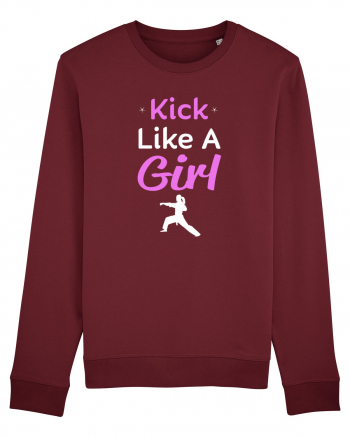 KARATE GIRL Burgundy